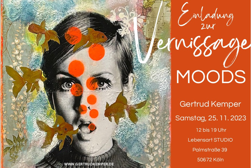 Vernissage »Moods« im Lebensart STUDIO