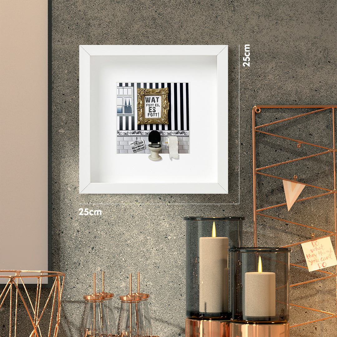 Wat fott es, es fott! (schwarz weiss gold)